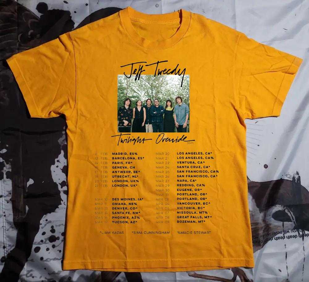 Jeff Tweedy Keeps Twilight Override Tour Full Size S to 5XL T-shirt TA53 Unisex T-Shirt XXL