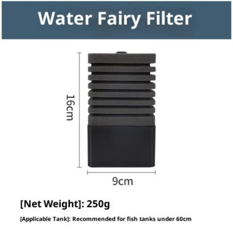 Akvaryum Balık Tankı Karides Göleti İçin Yeni Biyo Sünger Filtre Hava Pompası Biyokimyasal Filtrasyon Sessiz Köpük Akvaryum Aksesuarları