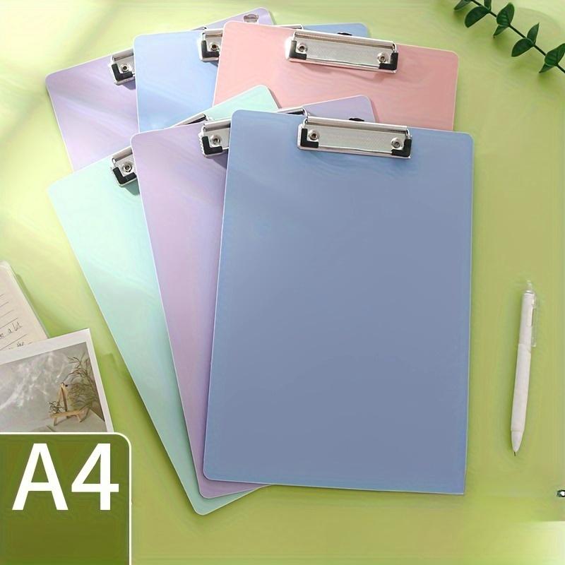 Clipboard Folder - Premium PVC File Organization, Suitable for Office Flyer Exam Forms, Classroom Teacher Filing System, Storage