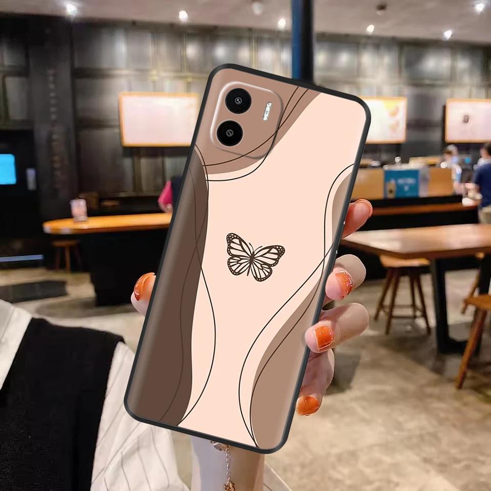 Für Redmi A1 Hülle Für Redmi A2 Niedliche Cartoon Weiche Silikonhülle Für Redmi A2+ Plus Hülle Für Xiaomi RedmiA1 Plus Schutz Coque