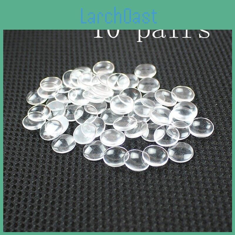 Eye For 10pairs Chips Glass Blythe Doll Glass Eyechips Transparent Pupils 14mm Diy Patch Pupils Eyes Blyth Doll Accessories