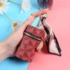 Trendy Mini Floral Coin & Earphone Bag: Multi-Purpose Lipstick & Keychain Pendant for Girls