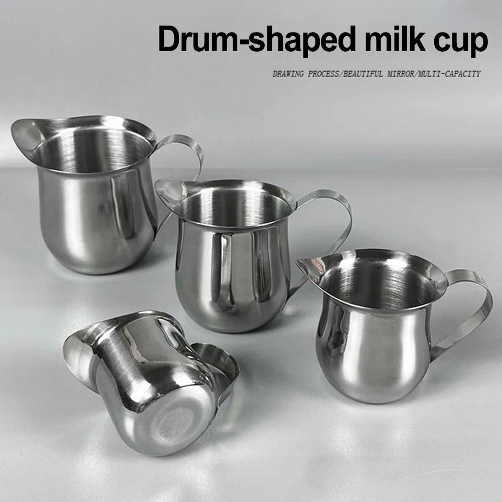 Home Brewing As Show Stainless Steel Milk Jug Versatile Milk Frother Coffee Frothing Pitcher Versatile Coffee Tool