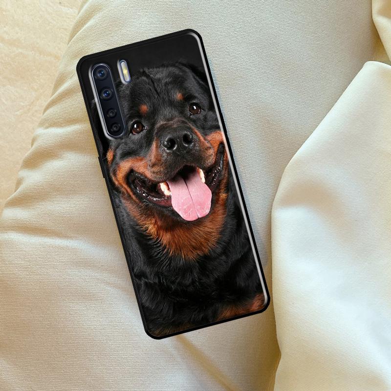 Rottweiler Dog Case For Oppo A98 A78 A18 A38 A58 A5 A6 Pro A54 A74 A94 A17 A57 A80 A60 A40 A96 A76 A16 A15