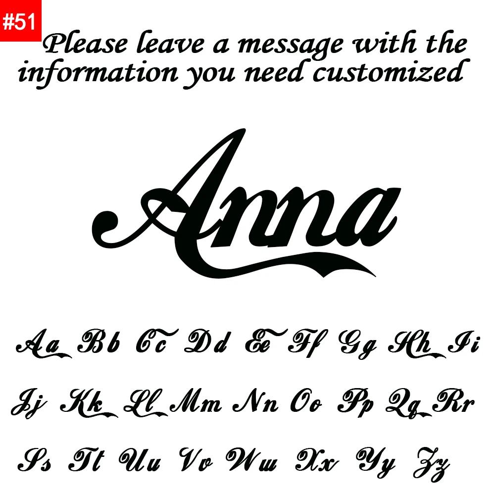 Custom Name Long Pendant Earrings Personalized Chains Ear Studs Custom Stainless Steel Letter Name Earrings Wedding Gifts