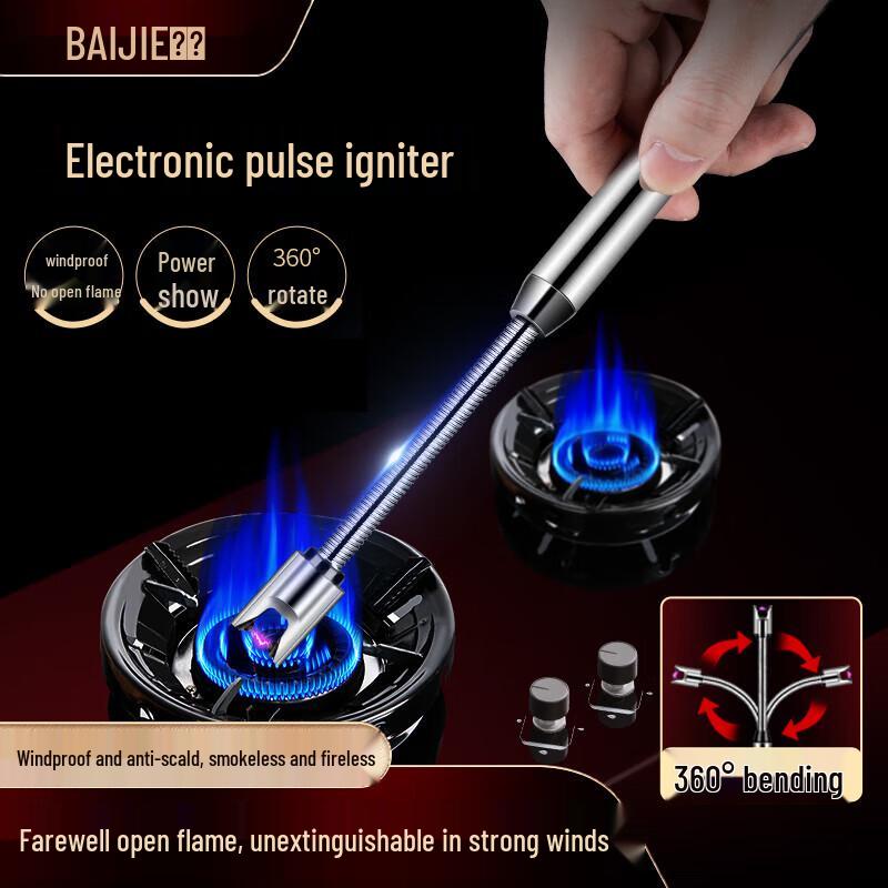 Baijie Long Handle Electronic Pulse Igniter