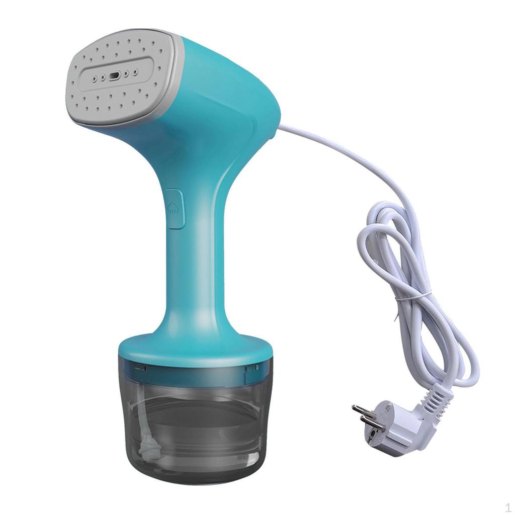 Kleiderdampfer Tragbar Zubehör EU-Adapter für Reisen Hotel Urlaub Beige