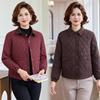 Middle mother padded jacket, new padded jacket, light middle-aged and elderly padded jacket, short loose, fashionable and casual