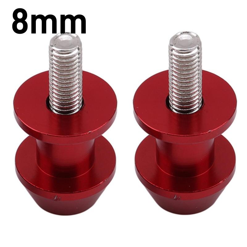 8/10mm Aluminum Alloy Motorcycle Screw Holder Swingarm Spools Slider Stand Screw Swingarm Motorcycle Equipments Accessories