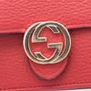 Used GUCCI Interlocking G Shoulder Bag 510314 leather Red Used Women