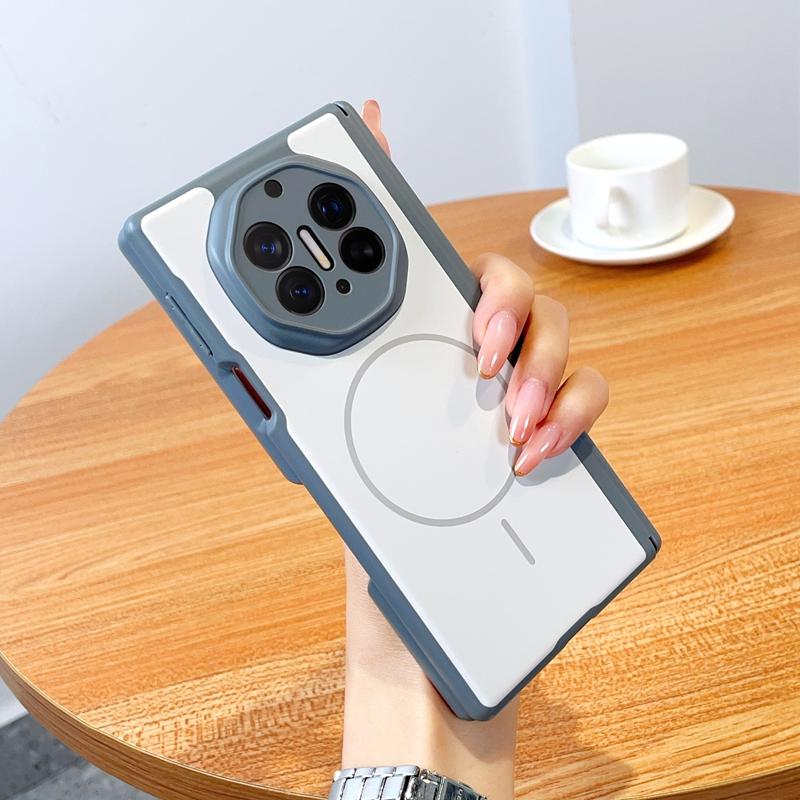 Skin Feel For HuaWei Mate XT XTs Phone Case Magnetic Wireless Charger Foldable Shockproof Hinge Protective Back Cover