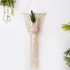 Hangers Wall Hanging Planter Basket Flower Pot Holder Cotton Rope Tassels Home Macrame Woven