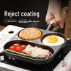 Lìláng Cast Iron 3-Hole Egg Frying Pan Set