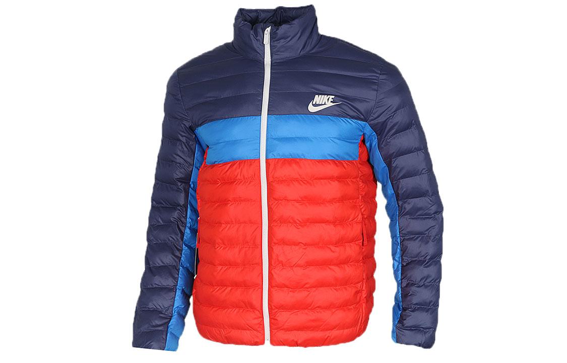 Nike Puffer Jackets Men s Multicolor Stand Collar Thickened Other BV4686-557 L
