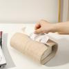 Light Luxury Stone Tissue Box Creative Simple Pumping Paper Box Living Room Desktop Napkin Large Size Storage Home Decoration