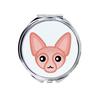 Sphynx - Pocket Mirror for a Purse by