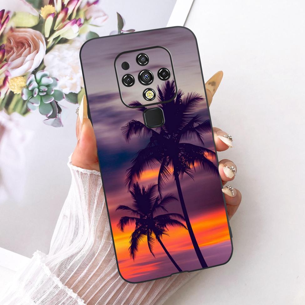 For Tecno Camon 16 CE7 CE7j CE9h Case For Tecno Camon 16 Pro Cover Cute Cat Fashion Butterfly Painted Casing