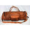 Vintage Leather Overnight Travel Duffle Luggage Gym Bag Handmade Men Weekend
