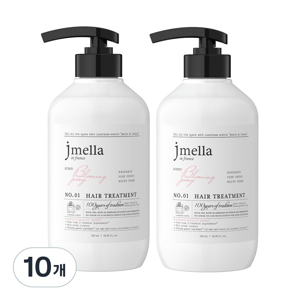 J.Mella in France Blooming Peony Hair Treatment Lovely Floral Scent 10 pcs 500ml