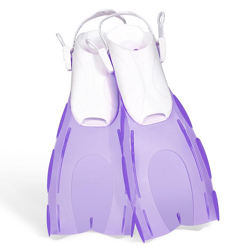 

Transparent Free Diving Fins Fishing Hunting Frogs TPR Comfortable Flexible Swimming S(36-38)