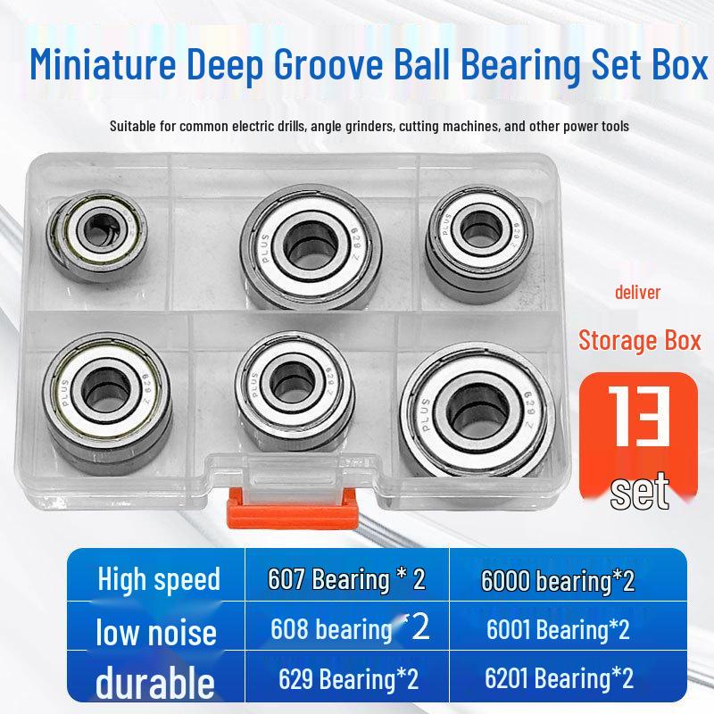 

Electric Tool Bearings Set: 12-Pack for Angle Grinder, Drill, and Hammer (Model 02128)