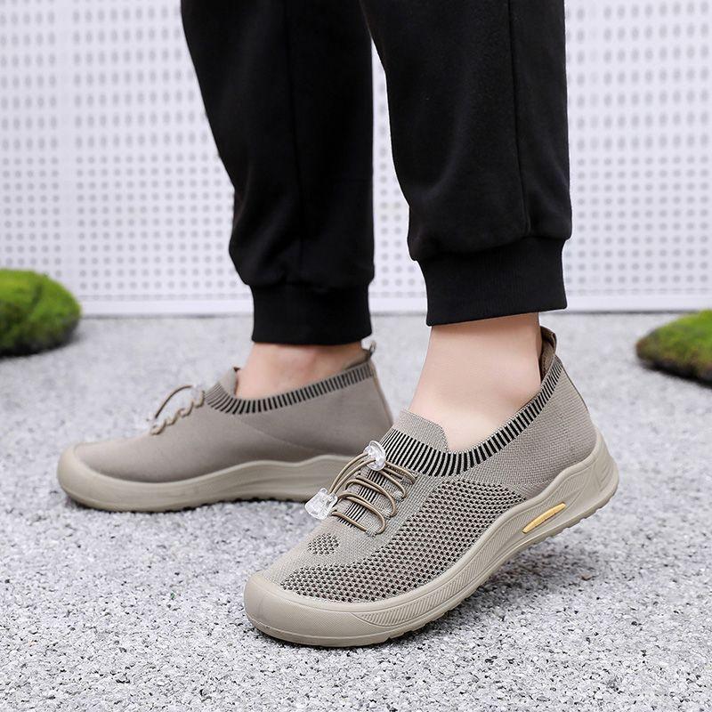 Fashion Outdoor Men's Casual Sneakers Black Running Low Price Cheap Liquidation Stylish Without Leather Korean Simple Male Sports Shoes