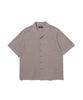 ANALOG MOOD Linen Short Sleeve Shirt (Gray)