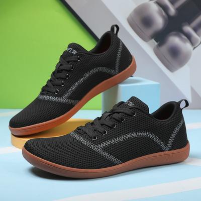 Freizeitschuhe 2025 neue Schuhe mit breiter Zehenbox Barfuß-Obermaterial Herren- und Damenschuhe Freizeit-Weichsohlen-Laufschuhe