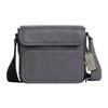 Sullivan 20 Textured Logo Pebble Leather Zip Magnetic Closure Messenger Bag Men Messenger Bag CN729-QBQ9R