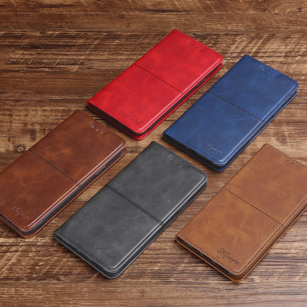 Leather Flip Cases For TCL 40 NxtPaper 4G/TCL 50 SE 4G,50 NxtPaper 5G/50 Pro NxtPaper 5G,503 501 4G Flip Folio Stand Cover