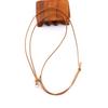 1.5Mm Brown Wax Leather Rope Necklace Handwoven Necklace Rope Adjustable Pendant Chain Mori Necklace N791