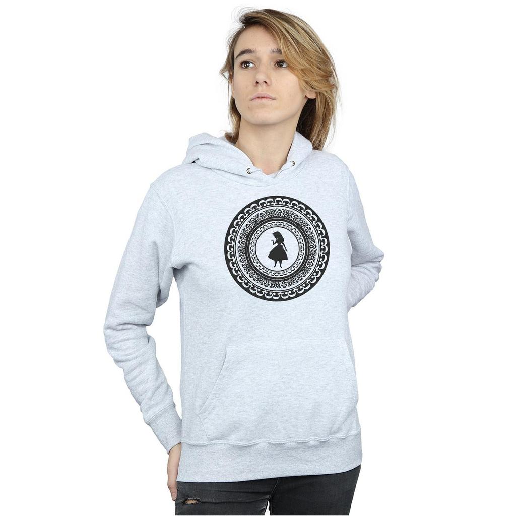 Disney Womens/Ladies Alice In Wonderland Circle Hoodie
