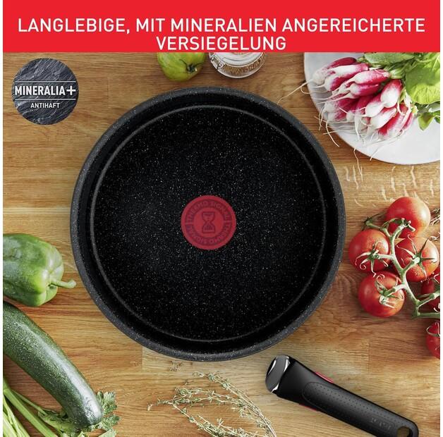 Набор сотейников Tefal L39996 Ingenio Black Stone, 4 штуки (L3999632)