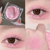 Strawberry Popping Candy with a Korean Sweet Girl Vibe! Pink Eyeshadow Palette with Crushed Diamond Fine Glitter and Pure Lust Blush All in One
