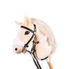 Realistic Plush Hobby Horse Soft Plush Children's Horse Riding Toy Plush Horse Head  Party Decor