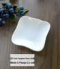 Multi-Compartment Ceramic Seasoning and Dipping Dishes for Soy Sauce, Vinegar, and Mustard
