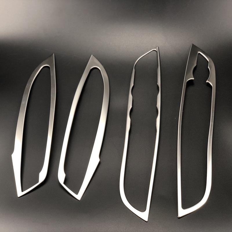 For Ford Focus 3 MK3 2012-2018 Car Styling Accessories Window Lift Panel Interior Door Armrest Handle Frame Trim Sticker