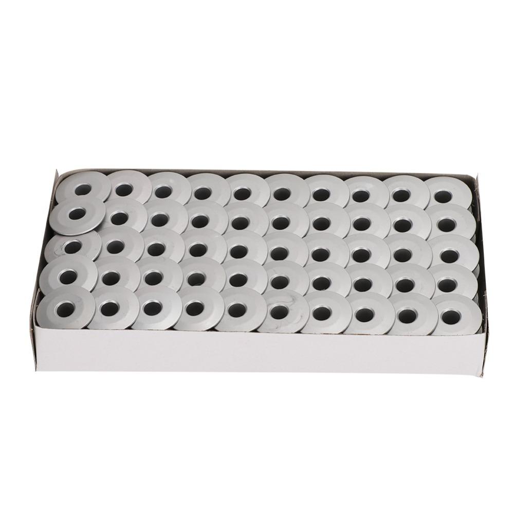 Aluminum Metal Bobbins Sturdy Heavy Duty Sewing Machine Bobbins Industrial Precision Replacement Bobbins Industrial Sewing