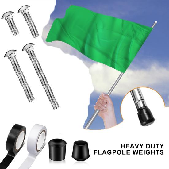 

Universal Flag Pole Weights Kit High Durability Simple Installation Heavy Duty Flag