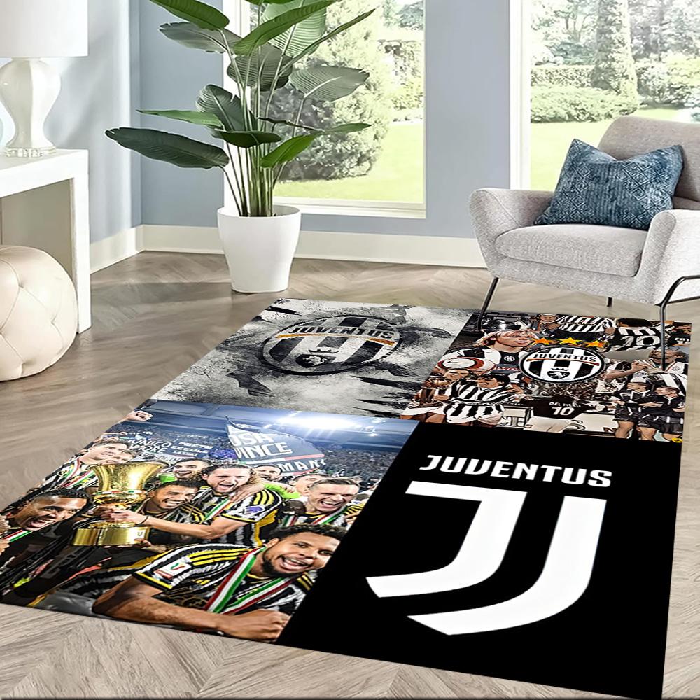 Juventus Floor Mat Perfect For Dormitory Bedrooms Foyer Study Room Antislip Rug Office Home Decor Wedding Party Gift