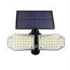 78 LED Dual Head Solar Street Light Waterproof Wall Sensor Outdoor Floodlight