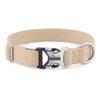 Cotton Linen Pet Collar for Small to Large Dogs - Neck & Leash Set for Huskies and Teddies
