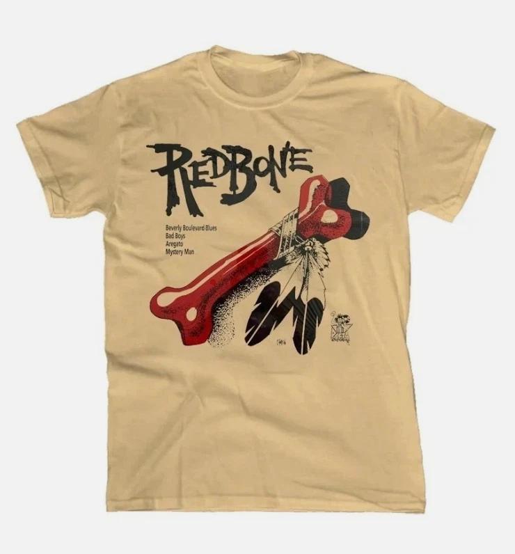

Redbone Band Album Tour T-shirt Full Size S to 5XL Sand 3XL
