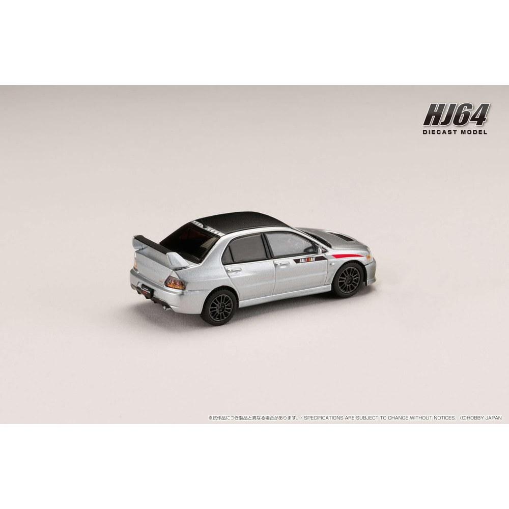 HobbyJapan 1/64 Mitsubishi Lancer Evolution 9 MR GSR JDM Custom Model with Engine Display Finished Product