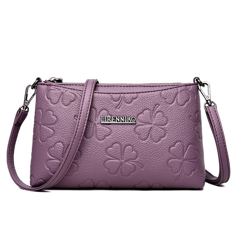Women's bag 2025 new trend fashion envelope bag middle-aged women's mother's messenger clothing mobile phone change clutch bag