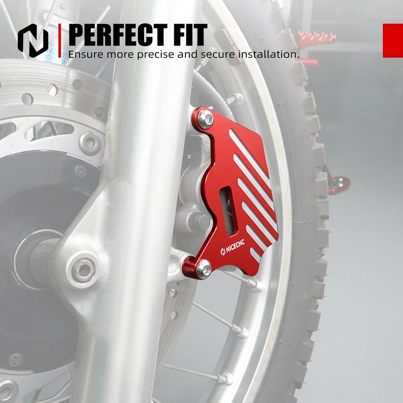 NICECNC For Honda XR650L XR 650 L 1993-2025 Motorcycle Front Brake Caliper Guard Protector Billet Aluminum XR 650L Accessories