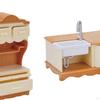 Dollhouse Scene Role Baking Waffle Oven Grill for