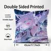 Cute S-Shirakami F-Fubuki Pillow Case Comfort Sofa Bed Silky elegant Invisible zipper Custom Decorative cushion cover