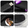 2m/3m RGB LED Car Interior Optic Atmosphere Light Strip APP Control Ambient Neon Invisible Light USB Ambient LED Light Strip