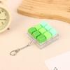 9 Taster Firkantede Tastaturtaster Nøkkelring Fidget Leke Fest Stresslindring DIY Tastaturtaster Leke Tastaturhetter Fingerknapp Fidget